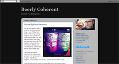 Desktop Screenshot of beerlycoherent.com
